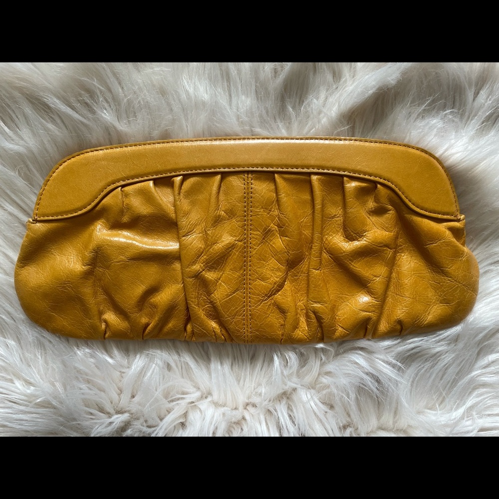 HOBO Clutch Mustard EUC - Picture 2 of 3